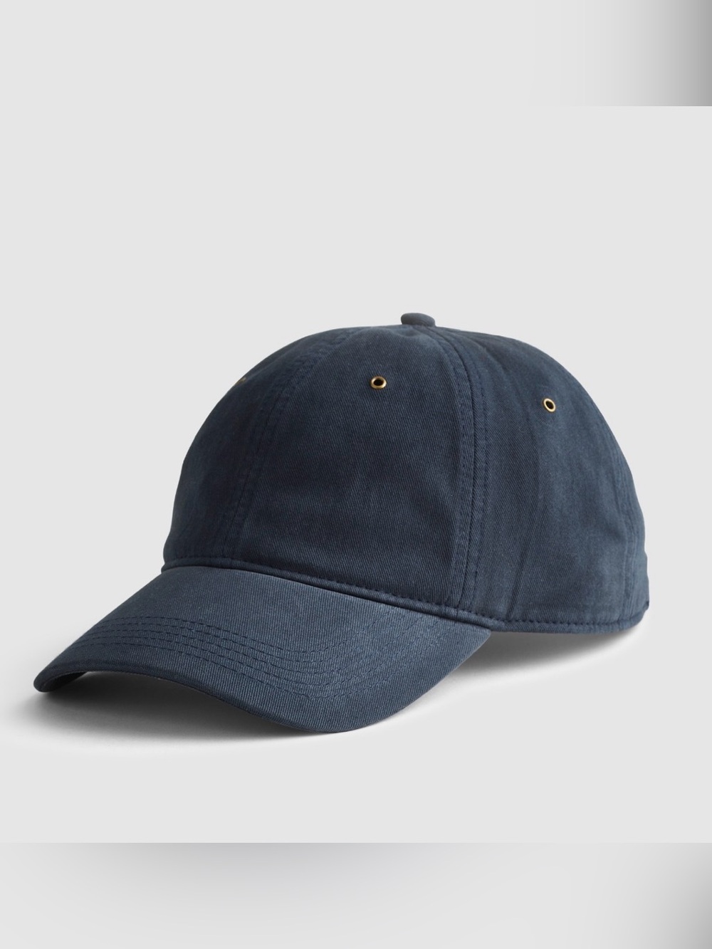 Madewell Classic Navy Baseball Hat in Washed Cotton